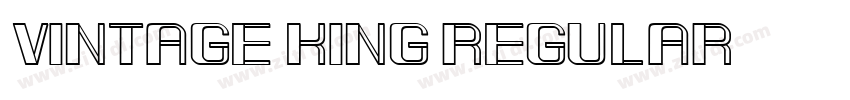 Vintage King Regular字体转换
